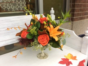 Thanksgiving Centerpiece by Texas Blooms